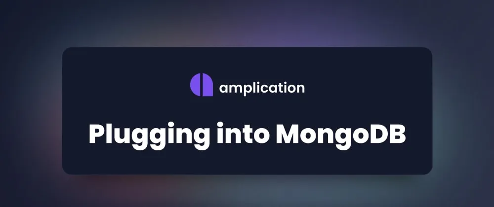 Plugging into MongoDB